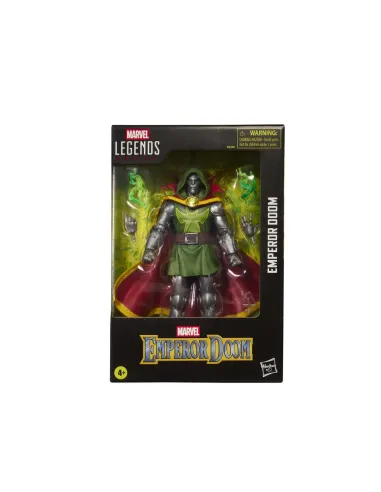 Figura hasbro marvel legendes series los cuatro fantásticos emperor doom