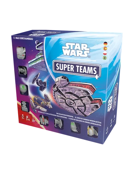 Juego de mesa star wars super teams