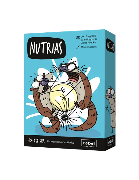 Juego de mesa nutrias