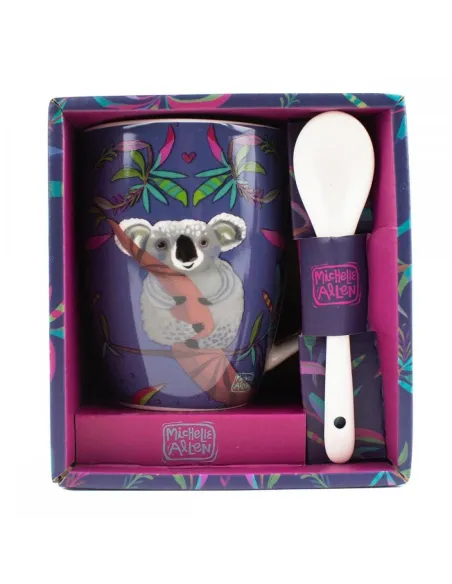 Taza con cuchara enesco koala