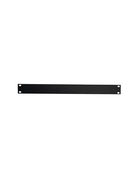 Panel solido wp 1u metalico negro