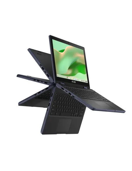ASUS Chromebook CR12 Flip CR1204FTA-R90074 - Ordenador Portátil 12.2" WUXGA (Intel N N150, 4GB RAM, 32GB eMMC, Graphics,