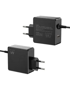 Ewent EW3978 cargador de dispositivo móvil Portátil Negro Corriente alterna Carga rápida Interior 2