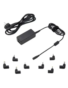 Ewent EW3963 adaptador e inversor de corriente Interior 45 W Negro