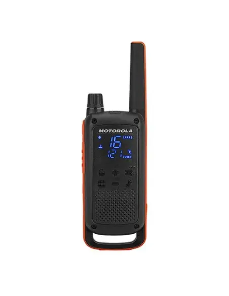 Motorola Talkabout T82 two-way radios 16 canales 446 - 446.2 MHz Negro, Naranja