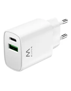 Ewent EW1321_R1 cargador de dispositivo móvil Universal Blanco Corriente alterna Carga rápida Interior