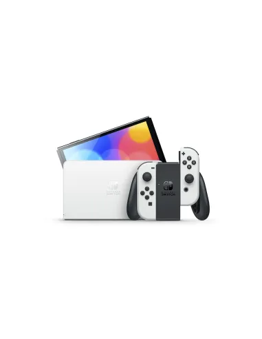 Nintendo Switch OLED videoconsola portátil 17,8 cm (7") 64 GB Pantalla táctil Wifi Blanco