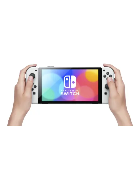 Nintendo Switch OLED videoconsola portátil 17,8 cm (7") 64 GB Pantalla táctil Wifi Blanco