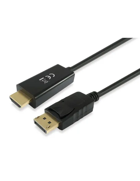 Equip 119390 Cable adaptador de DisplayPort a HDMI, 2,0 m