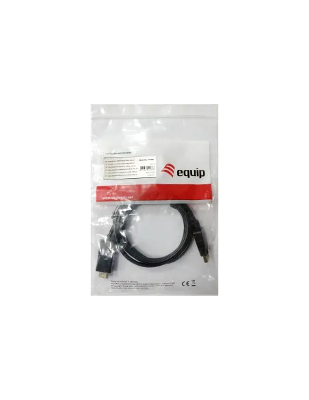 Equip 119390 Cable adaptador de DisplayPort a HDMI, 2,0 m