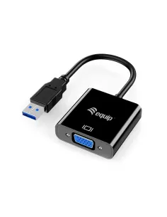 Equip Adaptador de USB 3.0 a VGA (HD15)