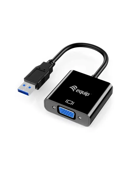 Equip Adaptador de USB 3.0 a VGA (HD15)