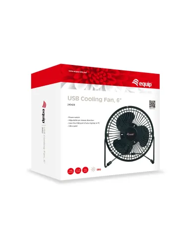 Equip 245420 ventilador Negro