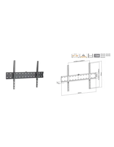 Equip 650330 Soporte de pared fijo para TV de 37"-75 Equip 650330 Soporte de pared fijo para TV de 37"-75