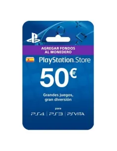 Sony PlayStation Network Card (50 Euro) Videojuegos Tarjeta de regalo
