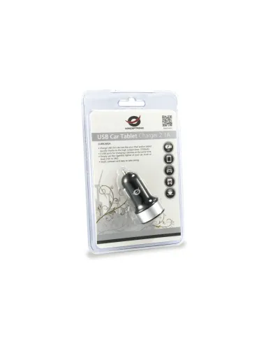 Conceptronic CUSBCAR2A cargador de dispositivo móvil Tableta Plata Encendedor de cigarrillos Auto