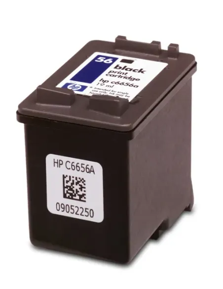 HP 56 Black Inkjet Print Cartridge cartucho de tinta Original Negro