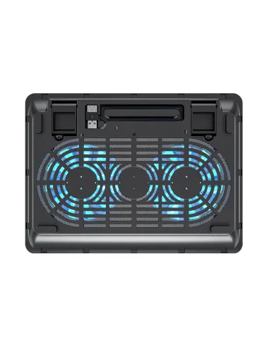 Conceptronic CNBCOOLPAD2F almohadilla fría 39,6 cm (15.6") 1000 RPM Negro