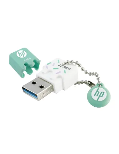 HP x778w unidad flash USB 64 GB USB tipo A 3.2 Gen 1 (3.1 Gen 1) Verde, Blanco