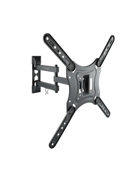 TooQ Soporte Giratorio e Inclinable para Monitor   TV LCD, Plasma de 23”- 55”, con Tres Pivotes, Negro