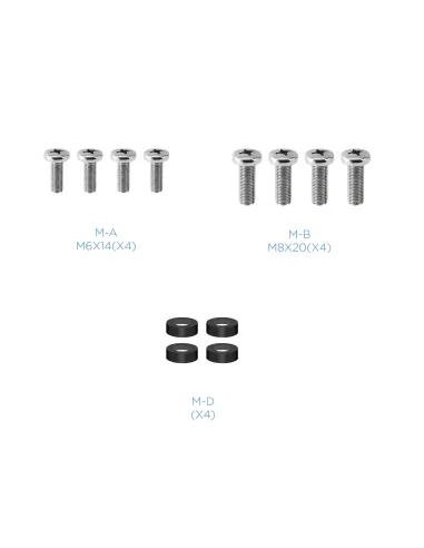 TooQ Soporte Giratorio e Inclinable para Monitor   TV LCD, Plasma de 23”- 55”, con Tres Pivotes, Negro