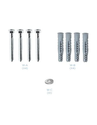 TooQ Soporte Giratorio e Inclinable para Monitor   TV LCD, Plasma de 23”- 55”, con Tres Pivotes, Negro