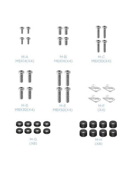 TooQ FS20200M-B Soporte de suelo con ruedas patas para pantallas de 60" - 105" TooQ FS20200M-B Soporte de suelo con ruedas patas para pantallas de 60" - 105"