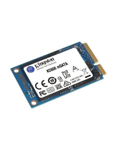 Kingston Technology Disco SSD KC600 SATA3 mSATA de 512 G