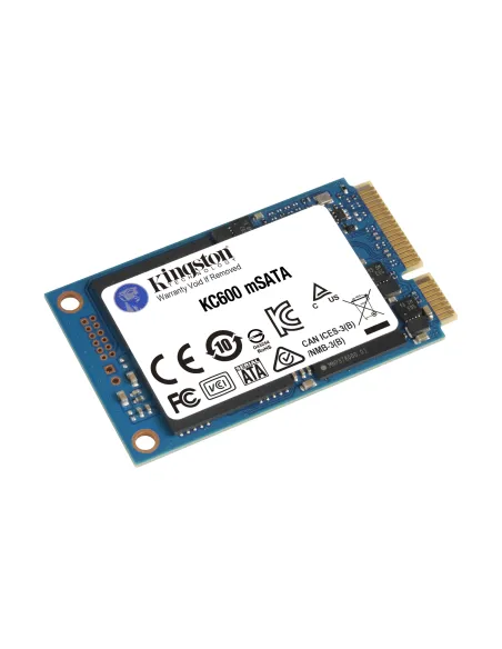 Kingston Technology Disco SSD KC600 SATA3 mSATA de 512 G Kingston Technology Disco SSD KC600 SATA3 mSATA de 512 G