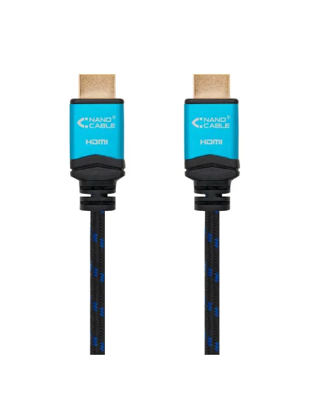 Nanocable Cable HDMI V2.0 4K@60GHz 18 Gbps A M-A M, negro, 7.0 m.