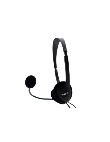 Nilox AURICULARES DOBLE JACK CON MICROFONO PC