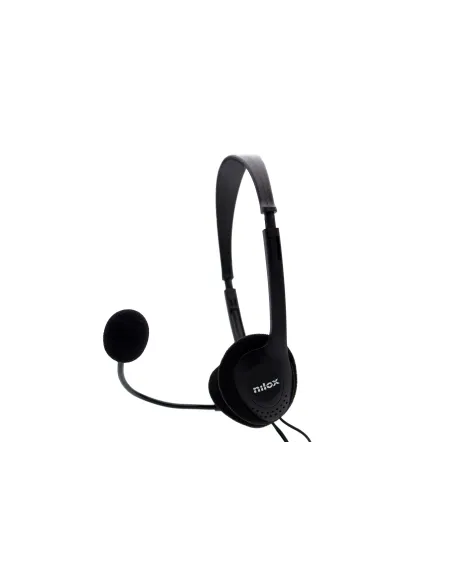 Nilox AURICULARES DOBLE JACK CON MICROFONO PC