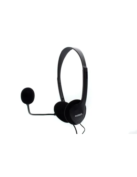 Nilox AURICULARES DOBLE JACK CON MICROFONO PC