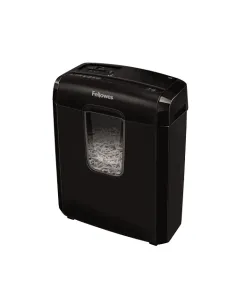 Fellowes Powershred 6C triturador de papel Corte cruzado 22 cm Negro