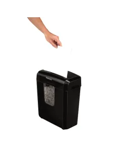Fellowes Powershred 6C triturador de papel Corte cruzado 22 cm Negro 2