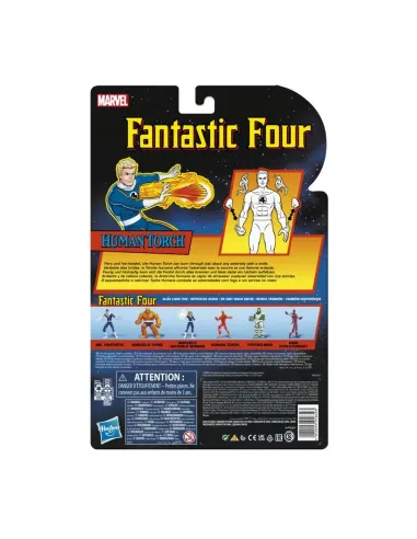 Marvel Fantastic Four Retro Human Torch