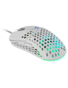 Mars Gaming MM55W, Ratón Inalámbrico Gaming RGB Chroma, Ultra-ligero 55 g, 12800 DPI, Switches Mecánicos Programables HUANO, 2