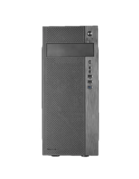 Tacens Anima 2FERROX, Caja PC Semitorre ATX, Ventilador Lateral 12cm, Rejilla Frontal, Negro