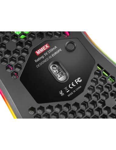 Mars Gaming MMEX, Negro, One size