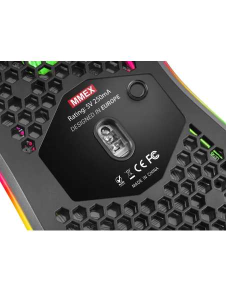 Mars Gaming MMEX, Negro, One size