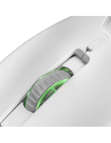 Mars Gaming MCPXWFR, Combo Teclado H-Mech FRGB, Ratón Ultraligero 10000DPI y Alfombrilla XXL, Blanco, Idioma Francés