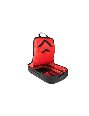 Mars Gaming MB2 - Mochila-Maletín gaming (impermeable, candado TSA, hasta 17,3 pulgadas, puerto externo USB, anti robos, asa de