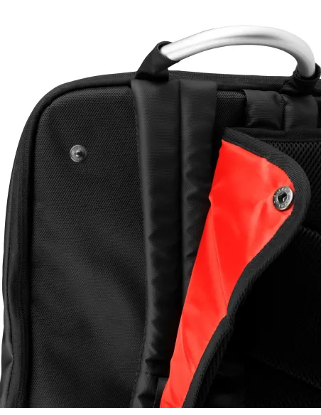 Mars Gaming MB2 - Mochila-Maletín gaming (impermeable, candado TSA, hasta 17,3 pulgadas, puerto externo USB, anti robos, asa de