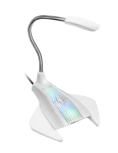 Mars Gaming MMICX, Micrófono Estudio Profesional LED, Mute, USB+Jack 3.5mm, Negro 2