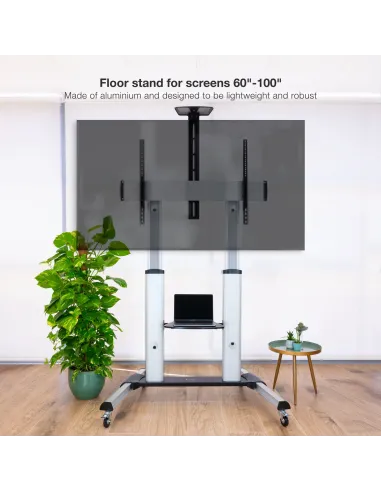 TooQ Partenón 2,54 m (100") Plata