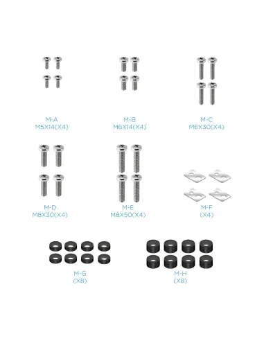 TooQ Partenón 2,54 m (100") Plata