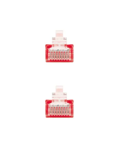 Nanocable 10.20.0401-R cable de red Rojo 1 m Cat6e U UTP (UTP)