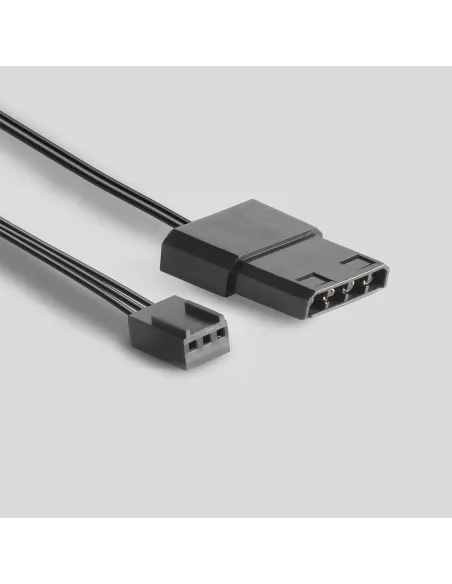 Mars Gaming MFDUO, Kit 2 Ventiladores FRGB Rainbow 360°, Ultra-silencioso, Doble Conexión 3PIN + 4PIN, Blanco