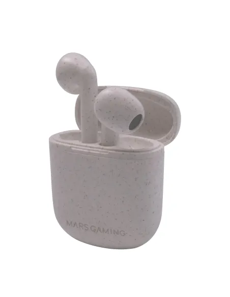 Mars Gaming MHI-ECO, Auriculares Inalámbricos TWS Ecológicos, Bluetooth 5.1, Micrófono, Material Orgánico Wheat Straw Mars Gaming MHI-ECO, Auriculares Inalámbricos TWS Ecológicos, Bluetooth 5.1, Micrófono, Material Orgánico Wheat Straw