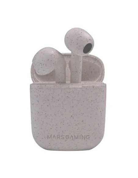 Mars Gaming MHI-ECO, Auriculares Inalámbricos TWS Ecológicos, Bluetooth 5.1, Micrófono, Material Orgánico Wheat Straw Mars Gaming MHI-ECO, Auriculares Inalámbricos TWS Ecológicos, Bluetooth 5.1, Micrófono, Material Orgánico Wheat Straw